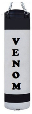 

Venom 2.0 Feet Long, PU Material,White and Black Color, Unfilled with Hanging Chain Hanging Bag(2.0, 24 kg)