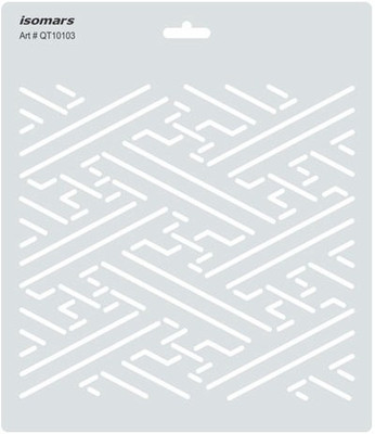 

Isomars Quilting QT10103 Quilting Stencil(Pack of 1)
