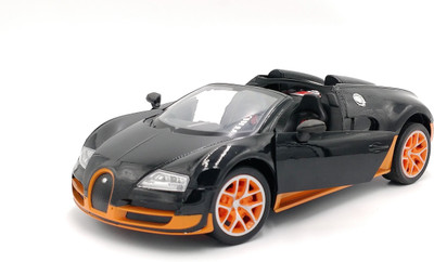 

The Flyer's Bay Rechargeable Bugatti Style RC Car With Fully Function Doors (Bugatti Style Orange)(Multicolor)