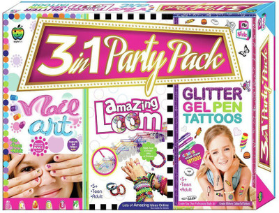 

HickoryDickoryBox 3 in 1 Party Senior Pack, For Gift (Multi Color)
