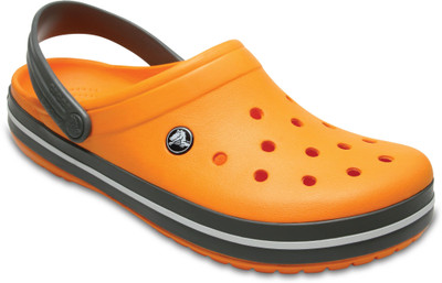 Buy CROCS (Crocband) Women Orange Clogs on Flipkart