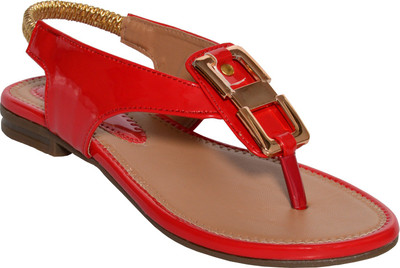 

VINENZIA Women Red Flats