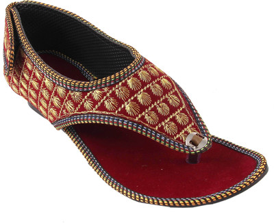 

Shopping Station Women Red-2 Flats