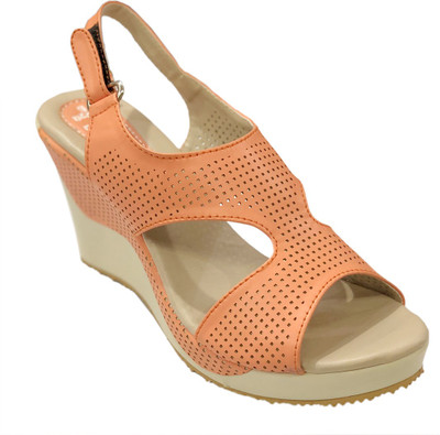 

Dolphin Miles Women Orange Wedges
