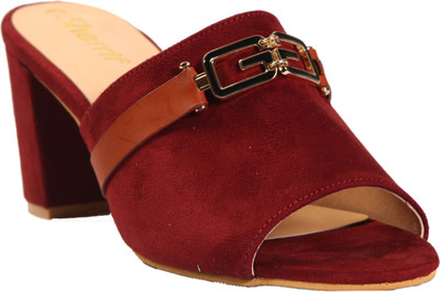 

SHERRIF SHOES Women Maroon Heels