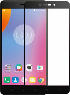 Case Creation Edge To Edge Tempered Glass for Lenovo K8 Plus(Pack of 2)