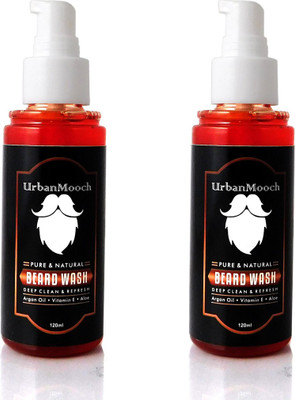 

UrbanMooch Beard Wash for Softer Beard Pack of 2(240 ml)