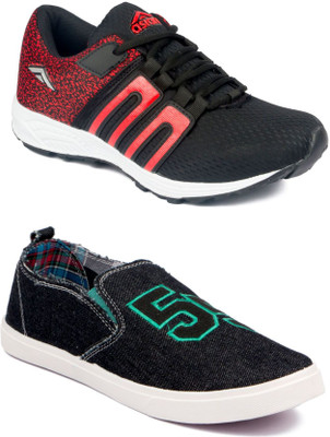 

Asian Men Casual & Running Shoes Combo Pack of 2 Running Shoes For Men(Multicolor