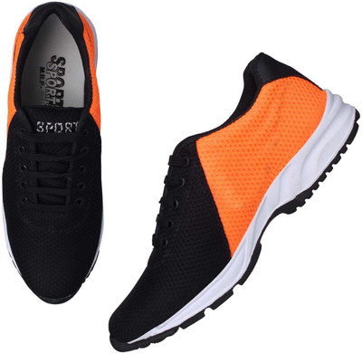 

Zixer Sports Shoe Running Shoes For Men(Orange, Black
