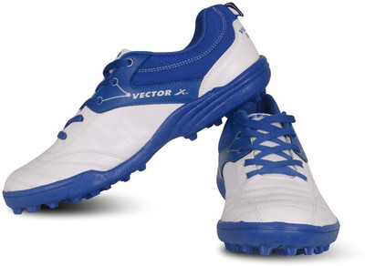 

Vector X Cricket Shoes For Men(White, Blue