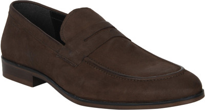 

Red Tape Leather Loafers For Men(Brown, Choclate