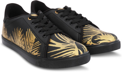 

High Fly Men's Synthetic Stylish Casual Shoes, Dancing Shoes, Party Wear Sneakers (6-10) Casuals For Men(Gold