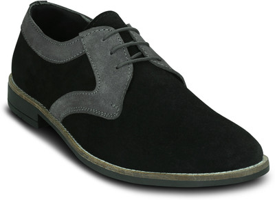 

Kielz Kielz-Black-Men's-Lace-Ups-Sneakers Casuals For Men(Black