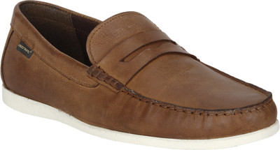 

Red Tape Leather Loafers For Men(Tan