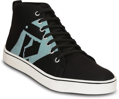 

Kielz Kielz-Black-Men's-Lace-Ups-Sneakers Sneakers For Men(Black