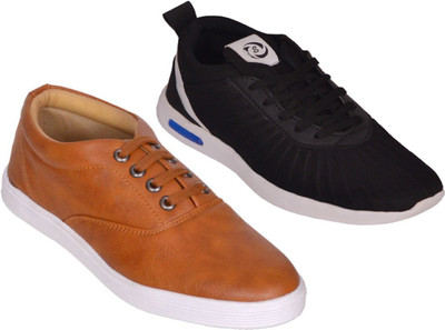 

Sukun Sneakers For Men(Tan, Black