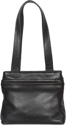 

Calfnero Women Casual Black Genuine Leather Sling Bag