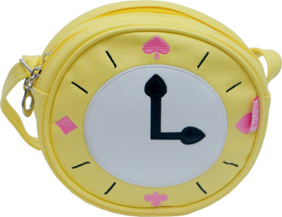 

Belleza Girls Casual Yellow PU Sling Bag