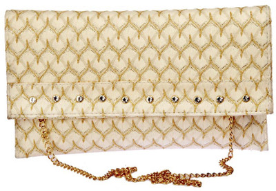 

Aliado Women Casual Gold Leatherette Sling Bag