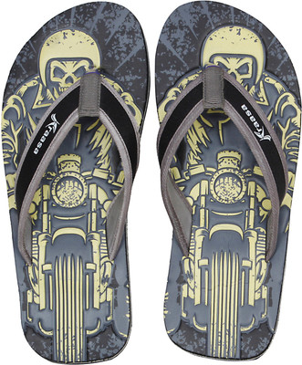 

Kraasa Ghost Rider Flip Flops, Blue::grey