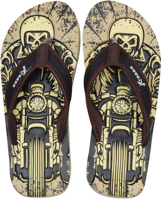 

Kraasa Ghost Rider Flip Flops, Tan