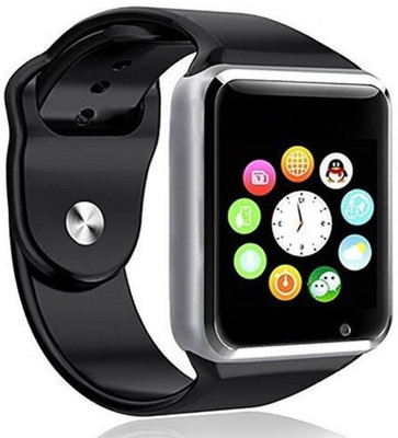 

SYL Presenting Bluetooth Smartwatch with Sim- Card Support Compatible Silver Smartwatch(Silver Strap Free Size)