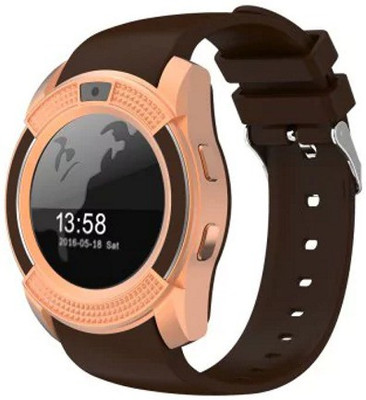 

HOC HQC_636H V8 Smartwatch(Brown Strap XL)