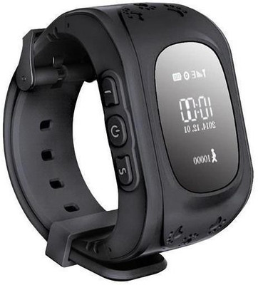 

MOBILE LINK Generic BLACK add one strap : 2018 Q50 GPS Smart Kid Safe smart Watch SOS Call Location Finder Locator Tracker for Child Anti Lost Monitor Baby Son Wristwatch BLACK Smartwatch(Black Strap FREE SIZE)