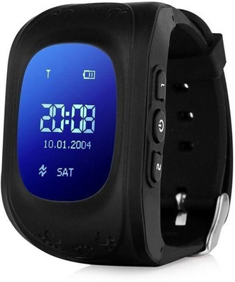 

MOBILE LINK BLACK BABY SMARTWATCH : 2016 latest GPS smart watch baby Q50 touch screen SOS Call Location DeviceTracker for Kid Safe Anti-Lost Monitor PK Smartband BLACK Smartwatch(Black Strap FREE SIZE)