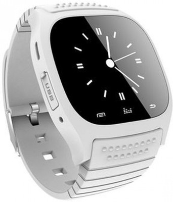 

imax android/IOS White M26 White Smartwatch(White Strap Regular)