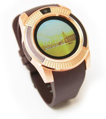 

CloneBeatz IPZ_639I V8 Smartwatch(Brown Strap XL)