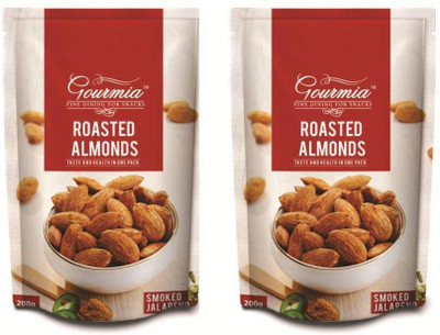 

Gourmia Roasted Smoked Jalapeno Almonds(400 g, Pack of 2)
