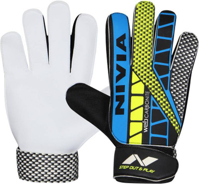 

Nivia Carbonite Web Goalkeeping Gloves (, Multicolor
