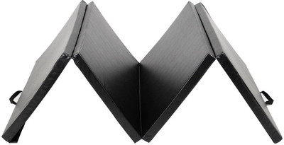 

QUINERGYS ™ Spider Black - Greatmats Gym Folding Mat Exercise Cheerleading Tumbling Black 18 mm Yoga Mat