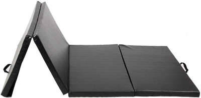 

QUINERGYS ® Onyx Black - HPD Yoga Mats Folding Gymnastics Gym Exercise Stretching Black 18 mm Yoga Mat