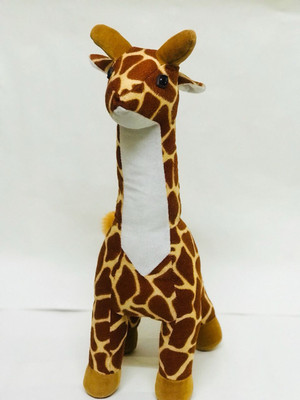

CLICK4DEAL cute soft lovable hugable soft cute cartoon character Giraffe (Best for someone special) - 30 cm(Brown)