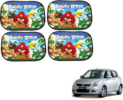 MOCKHE Side Window Sun Shade For Maruti Suzuki Swift(Multicolor)