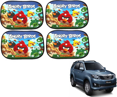 MOCKHE Side Window Sun Shade For Toyota Fortuner Old(Multicolor)