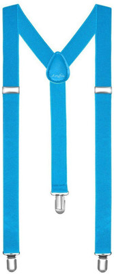 

anjfa Y- Back Suspenders for Men, Women(Blue)