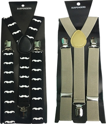 

Atyourdoor Y- Back Suspenders for Men(Multicolor)