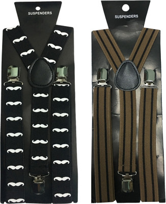 

Atyourdoor Y- Back Suspenders for Men(Multicolor)