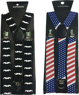 

Atyourdoor Y- Back Suspenders for Men(Multicolor)