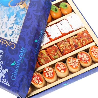 

Ghasitaram Gifts Assorted Sweets Box(400 g, Box)