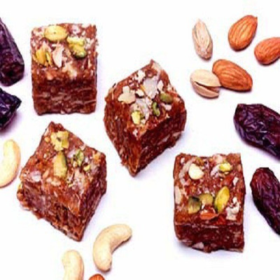 

Ghasitaram Gifts SUGARFREE KHAJUR BARFI(400 g, Box)