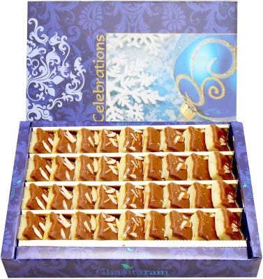 

Ghasitaram Gifts SugarfreeChocolate Barfi(800 g, Box)