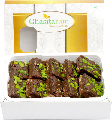 

Ghasitaram Gifts Kaju Chocolate Dryfruit Delight(200 g, Box)