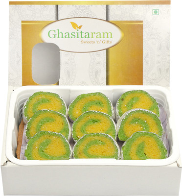 

Ghasitaram Gifts Sugar Free Pista Moon(200 g, Box)