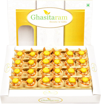 

Ghasitaram Gifts Sugarfree Almond Pots(400 g, Box)