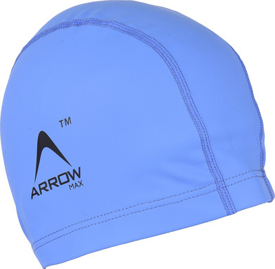 

Arrowmax Professional Pu Swimming caps ,(Blue) By Krasa Swimming Cap(Blue, Pack of 1)