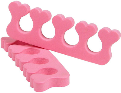 Gugzy Pair of Soft Toe Finger Separator for Manicure Pedicure(Pack Of 2)